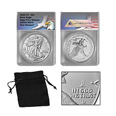 2025 MS70 ANACS First Release Silver Eagle with Eagle Privy Mark