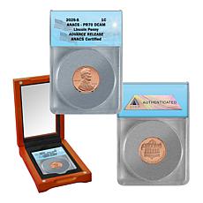 '25 PR70 DCAM ANACS Advance Release Lincoln Cent from Silver Proof Set