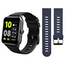 3Plus Vibe Fit Smartwatch with Bluetooth and Extra Band