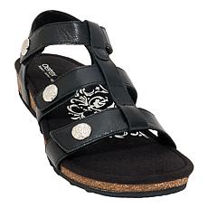 Aetrex Veronica Strappy Leather Sandal