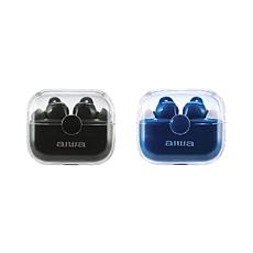 Aiwa Prodigy Clear True Wireless Earphones 2-pack