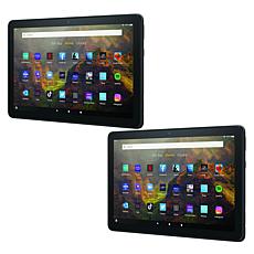 Amazon Fire HD 10" Octa-Core 32GB Tablet 2-Pack Bundle