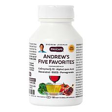 Andrew's 5 Favorites - 120 Capsules