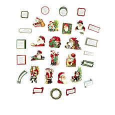 Anna Griffin® 120 Vintage Santa Stickers and Embellishments