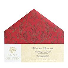 Anna Griffin® Christmas Envelope Liners Set of 48