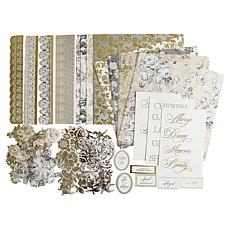 Anna Griffin® Faded Rose Papers and Embellishments