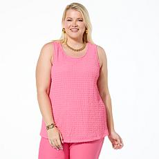 Antthony Textured Knit Back Tank Top