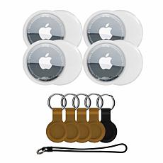 Apple AirTag 4-Pack with Software Suite and Starter Kit