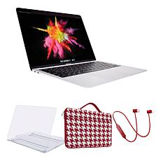 Apple MacBook Air 13" M1 Laptop Silver Bundle w/Bluetooth Earbuds