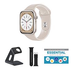 Apple Watch Series 8 GPS + Cellular 45mm S/M Bundle