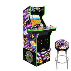 Arcade1Up Teenage Mutant Ninja Turtles: Turtles in Time Arcade w/Stool