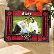 Art Glass Horizontal Picture Frame - AZ Diamondbacks