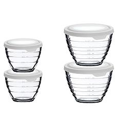 "As Is" Anchor Hocking 8-piece TrueSeal 4-in-1 Prep & Store Bowl Set