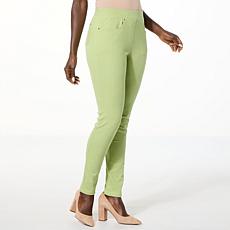 "As Is" Antthony Galaxy Knit Denim Pull-On Jegging