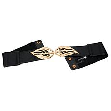 "As Is" Antthony Leaf Hardware Stretch Belt