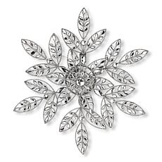 "As Is" august & leo 18" LED Jeweled Snowflake 