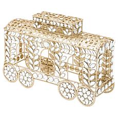 "As Is" august & leo Jeweled Glitter Caboose