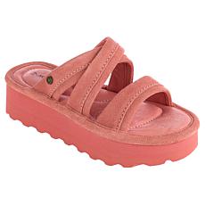 "As Is" BEARPAW® Altitude Suede Slide Sandal