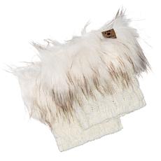 "As Is" BEARPAW Bubble Texture Boot Topper