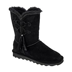 "As Is" BEARPAW® Paxton Suede Tassel Boot w/Rain Repellent