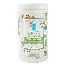 "As Is" Beekman 1802 Happy Place 100-count Stainless Steel Cleaning...