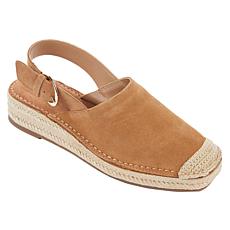 "As Is" Blondo Hiliana Water-Repellent Suede Espadrille