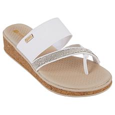 "As Is" BZees Bora Bright Machine Washable Thong Sandal