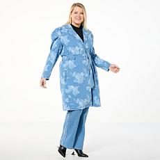 "As Is" C Wonder by Christian Siriano Denim Trench Coat