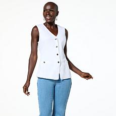 "As Is" C Wonder by Christian Siriano Denim Vest