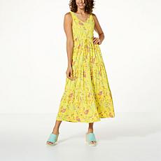 "As Is" C Wonder by Christian Siriano Tiered Maxi Dress