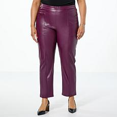 "As Is" C Wonder Faux Leather Seamed Pant