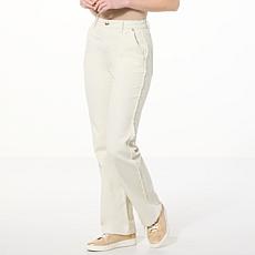 "As Is" C Wonder Runway Frayed Denim Bootcut Jean