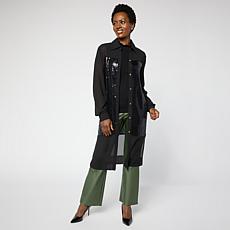 "As Is" C Wonder Sequin Mix Tunic