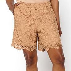 "As Is" C Wonder Woven Lace Culotte Short