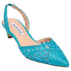 "As Is" Charles by Charles David Artiste Raffia Slingback Heel