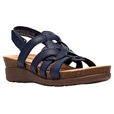"As Is" Clarks Collection Calenne Gracie Wedge Sandal