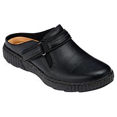 "As Is" Clarks Collection Caroline May Leather Slip-On Mule