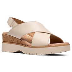 "As Is" Clarks Collection Diaz Crisscross Slingback Sandal