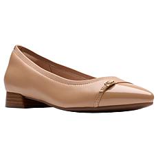 "As Is" Clarks Collection Natalyn Dusk Slip-On Leather Dress Shoe