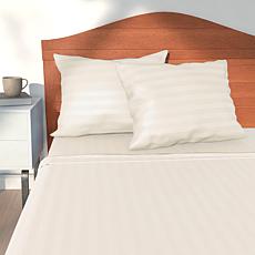 "As Is" Concierge Collection 400TC Egyptian Cotton Dobby 4-piece Sh...