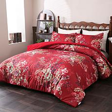 "As Is" Concierge Collection Floral Comforter Set 