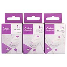 "As Is" Crafter's Companion Hole Punch Set of 3