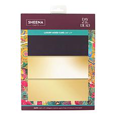 "As Is" Crafter's Companion Sheena Day of Dead 8.5" x 11" Card Pack