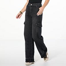 "As Is" Democracy "Ab"solution® Skyrise Wide Leg Cargo Pant