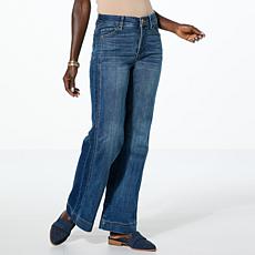 "As Is" Democracy "Ab"solution® Skyrise Wide-Leg Jean