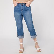 "As Is" DG2 by Diane Gilman Legacy Stretch Denim Cuffed Girlfriend ...