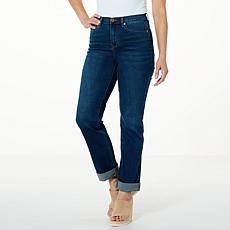 "As Is" DG2 by Diane Gilman New Classic Stretch Denim Girlfriend Jean