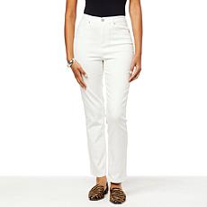 "As Is" DG2 by Diane Gilman New Classic Stretch Straight-Leg Ankle ...