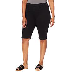 "As Is" DG2 by Diane Gilman Virtual Stretch Pull-On Bermuda Short -...