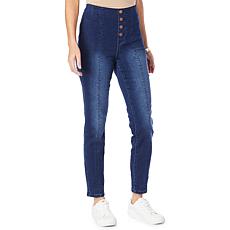 "As Is" DG2 by Diane Gilman Virtual Stretch Pull-On Ultra Skinny Jean